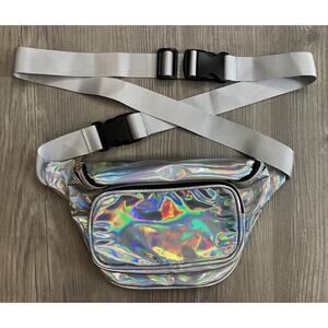 Iridescent Holographic Fanny Pack